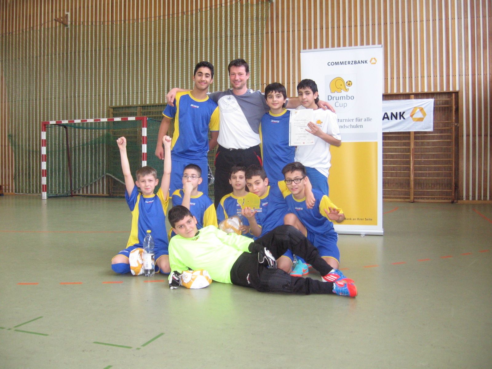 Fußballmannschaft der Leo-Lionni-Grundschule